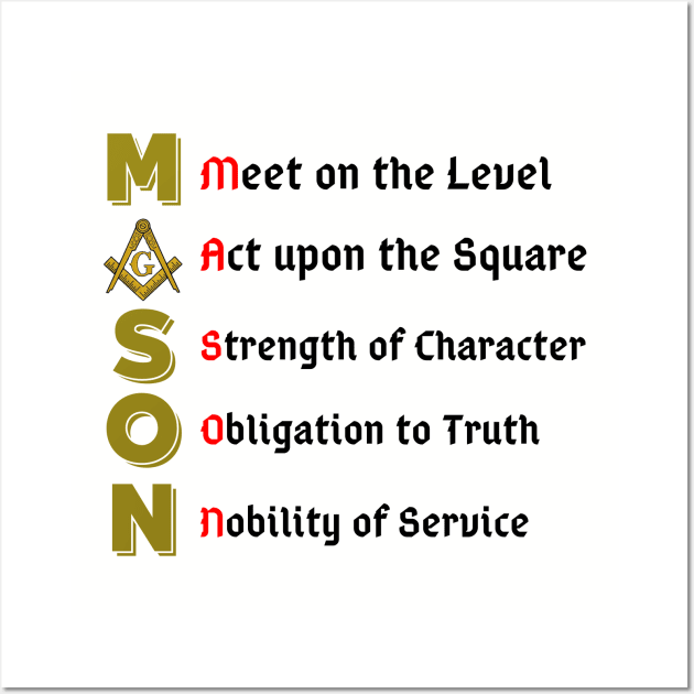 What is a Mason? Wall Art by Hermz Designs